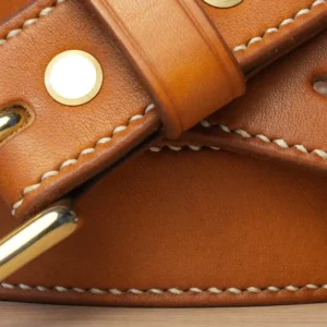 Bespoke Buck Exclusive Oak Bark Leather Belt