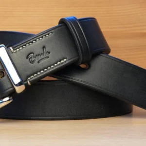 Buck Stable Oak Bark Leather Belt