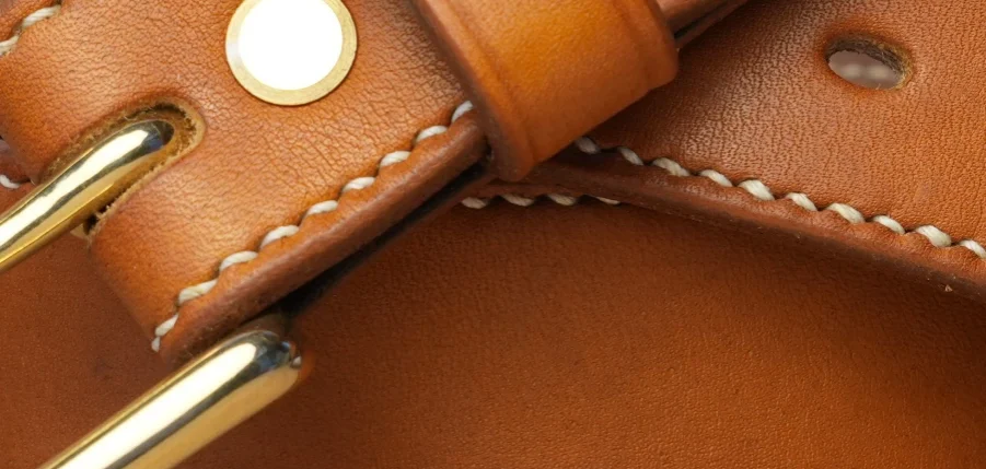 Bespoke Buck Exclusive Oak Bark Leather Belt