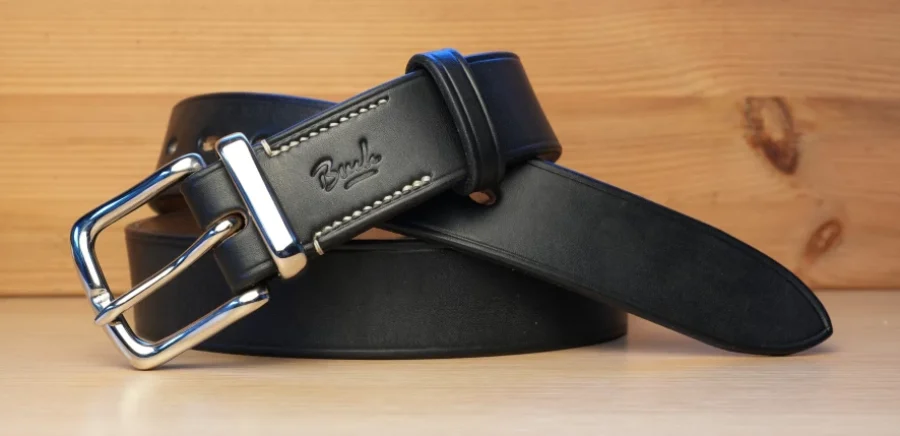 Buck Stable Oak Bark Leather Belt