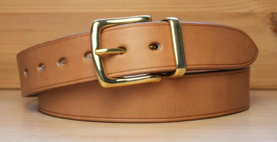 Buck Leather - Buck Stable Oak Bark Leather Belt (5)