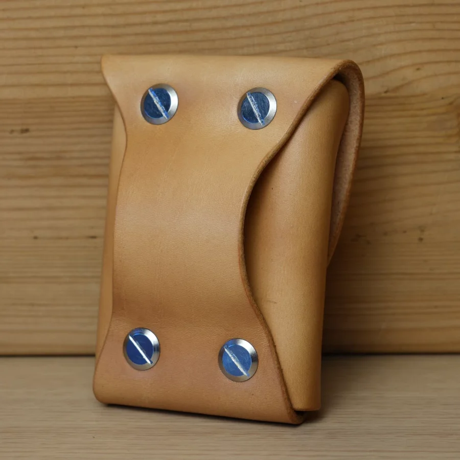 Buck Leather Card Sheath (2)